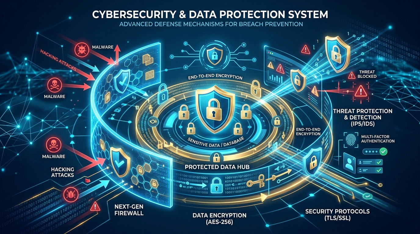 Data security measures and breach prevention protocols