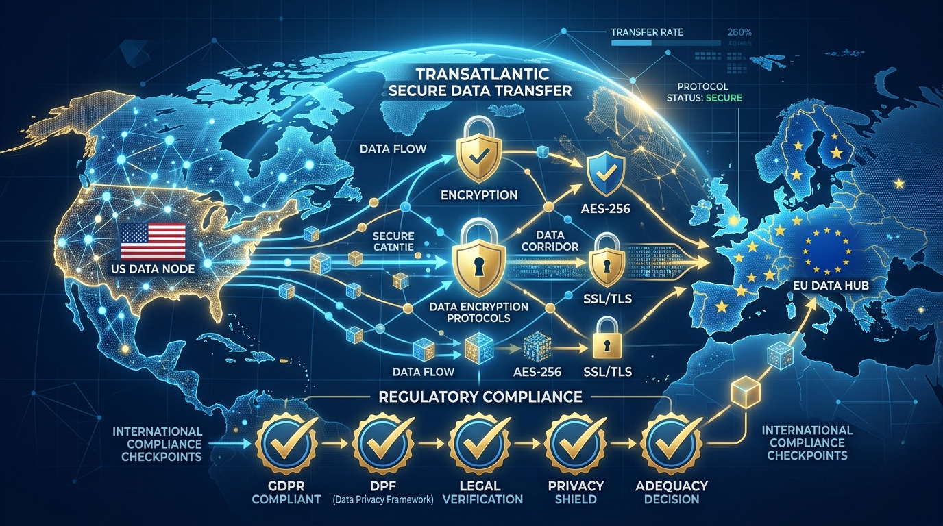 Data transfer security and GDPR compliance mechanisms