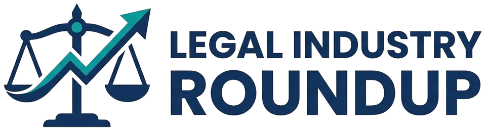 Legal Industry Roundup Logo - Dark Version