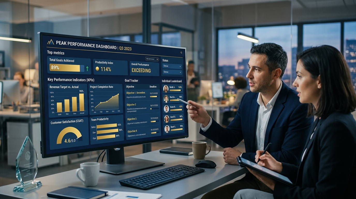 Performance management and productivity metrics